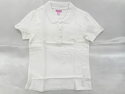 Girls Colter White Short Sleeve Uniform / Casual Shirt Plus Sizes 10.5 - 20.5 • $10