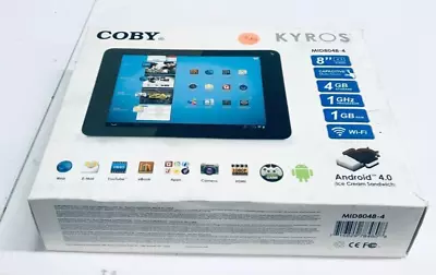 Coby Kyros Touchscreen Internet Tablet Model MID8048-4G - @ A2 • $99