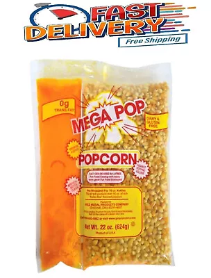 Gold Medal Mega Pop Corn Oil And Salt Kit (16 Oz. Kit 20 Ct.) • $70.19