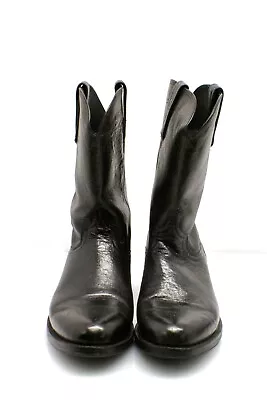 Vintage Lucchese Back Leather Boots Size 9  • $379.05