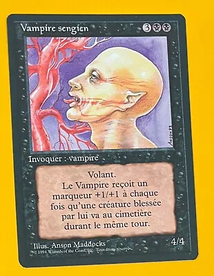 MTG SENGIR VAMPIRE Revised (French) FBB (OldManMTG 004-270) • $19.50