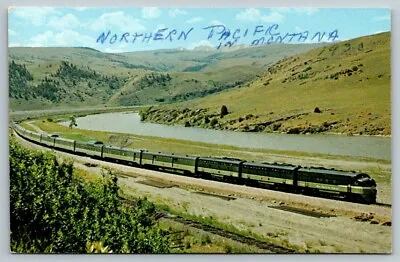 Northern Pacific  Railroad In Montana  Postcard • $4