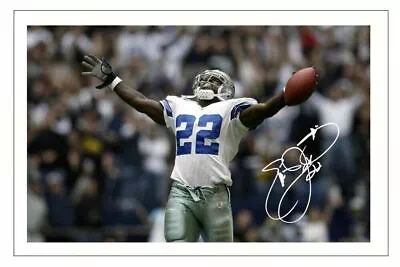 Emmitt Smith - Dallas Cowboys Autograph Signed Photo Poster Print • £6.89