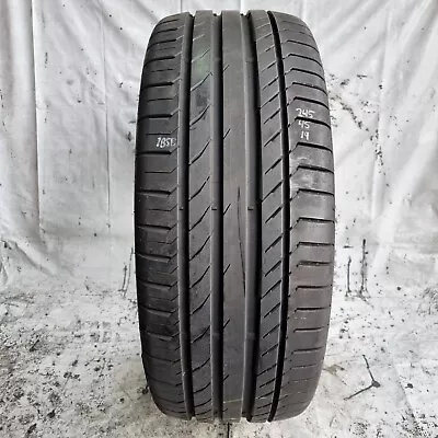 245 45 R 19 X1 Continental 98W Part Worn Used Tyre 24545R19 X1 7mm SUV • $115.67