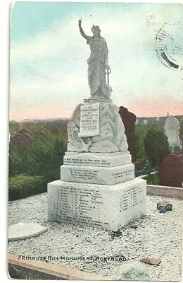 Anglesey Holyhead Primrose Hill Monument 1912   Old Postcard • £3