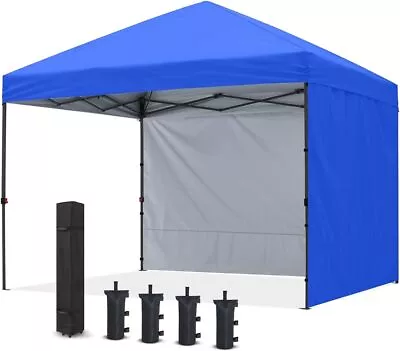 Pop Up Canopy Tent 8x8Ft Outdoor Festival Tailgate Vendor Craft Show Canopy • $167.94