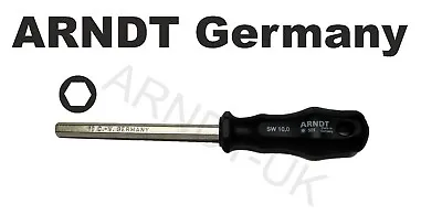 ARNDT Screwdriver Hex Key Allen Key Hexagonal Keys Chrome Vanadium GERMANY 501 • £12.99