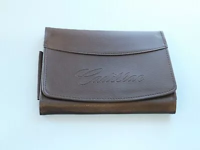 Cadillac Leather Owners Manual Case - OEM Case Only - Fits All Years & Models • $16