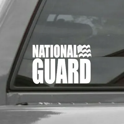 ARMY NATIONAL GUARD Vinyl Window Decal • $3.50