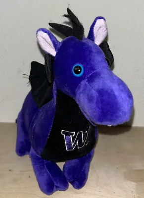 FOCO University Of Washington Husky Dragon Stuffed Plush Embroidered Logo U Of W • $12.99