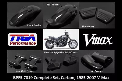 Yamaha V-Max Carbon Fiber Carbon Fiber Set 1985 2007 VMAX V Max • $1531.98