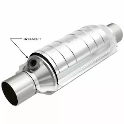 Magnaflow 418034 California Catalytic Converter 2  In 2  Out 15  Overall • $450