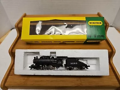 Minitix N-Scale  - AT&SF #3283 Steam Locomotive - Wrong Box . • $35.99