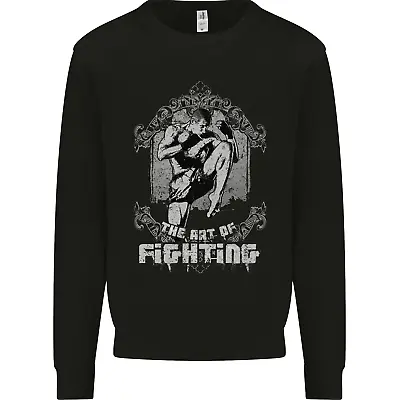 The Art Of Fighting MMA Muay Thai Mens Sweatshirt Jumper • $20.19