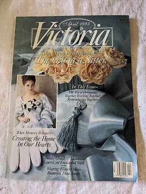 Beautiful Vintage  Victoria  Magazine April 1993. Great Condition • $12