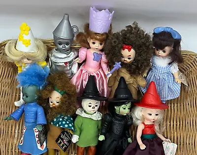 Wizard Of Oz Madame Alexander 10 Doll Lot  McDonald's Happy Meal Toys Vintage • $22.50