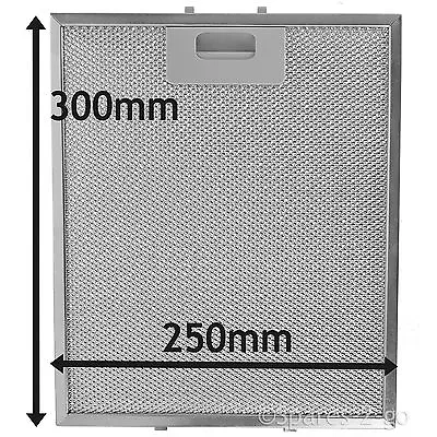 £9.35 • Buy Silver Grease Filter For ARISTON & CREDA Cooker Hood Metal Mesh Vent 300 X 250mm