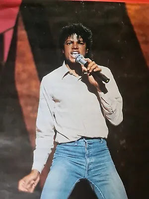 Large Michael Jackson Poster From Scandecor  1983 Billie Jean • $12.62