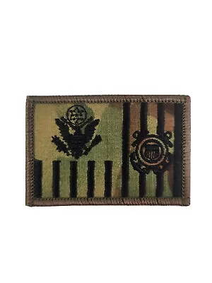 Multicam Us Coast Guard Hook Backed Patch 2x3 • $7.99