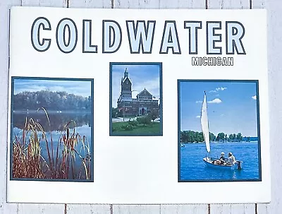 Coldwater Branch County Michigan MI Local History Pictorial Vtg 1972 Book Photos • $19.99