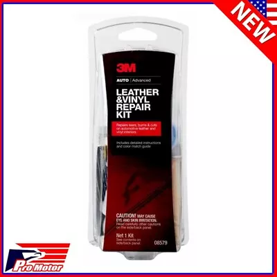 3M Leather Repair Self-Adhesive Patch Tape Car Seats Couch Furniture Upholstery • $89.50