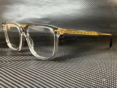 GUCCI GG0737O 016 Grey Square 56 Mm Men's Eyeglasses • $222.75