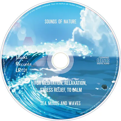 $15 • Buy Sounds Of Nature | Sea Moods And Waves| For Meditation, Relaxation, To Calming