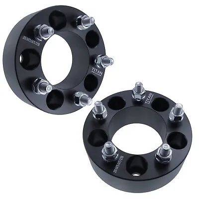 (2) 1.50  5x4.75 Wheel Spacers Forged T6 6061 | 1.5  Fits Chevy Camaro Corvette • $65.28