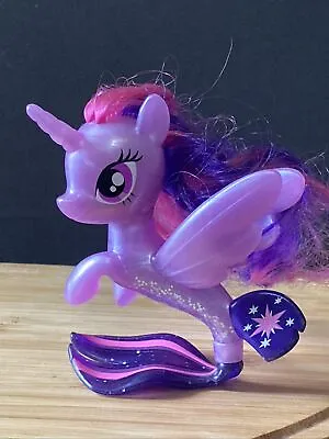 My Little Pony MLP The Movie G4 Twilight Sparkle Sea Pony Figure Mermaid Glitter • $11.99