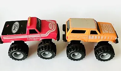 Bigfoot Monster Truck Ford Hot Pink 3  Plastic McDonald's Toy Vintage 1987 Lot • $20