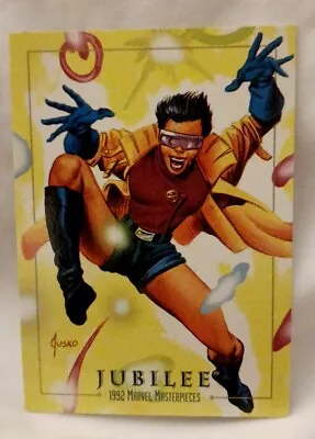 Jubilee 1992 SkyBox Marvel Masterpieces Lost Ladies Bonus Card #LM-5 Jusko -NM/M • $25