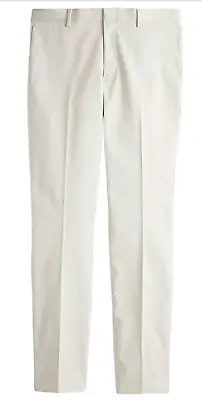 New J.crew Stone Ludlow Slim Fit Dress Pants In 3xdry Stretch Chino 34/36 K8347 • $38.99