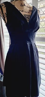 Vintage Little Black Dress Rockabilly Style Size 8 • $20