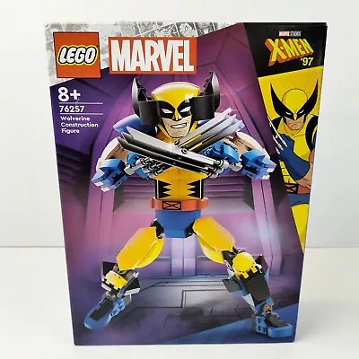 LEGO 76257 Marvel X-Men Wolverine Construction Figure 327 Pieces 8+ NEW SEALED • $44.99