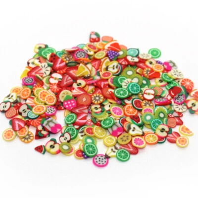 $8.99 • Buy 2000 Fruit Slices For Resin Casting Craft Epoxy UV Handmade Slime Charm Nail