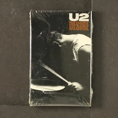 U2: Desire ISLAND Cassette Single Sealed • $20
