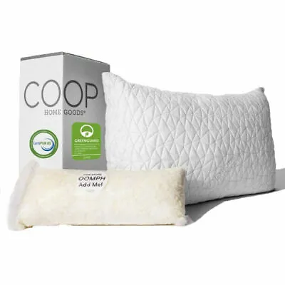US 1-2 Pack Premium Coop Home Goods King Queen Size Memory Foam Loft Bed Pillows • $36.99
