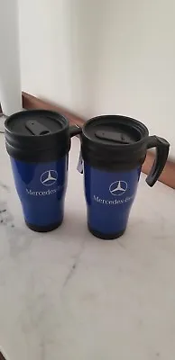 Mercedes-Benz GENUINE TRAVEL C-BLUE TUMBLER  X 2 UNITS | LIMITED EDITION • $29.99