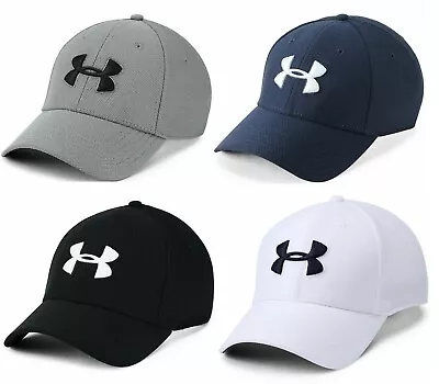 Men's Under Armour Cap HeatGear Blitzing 3.0 Baseball Cap Hat - Golf Summer  • £14.99