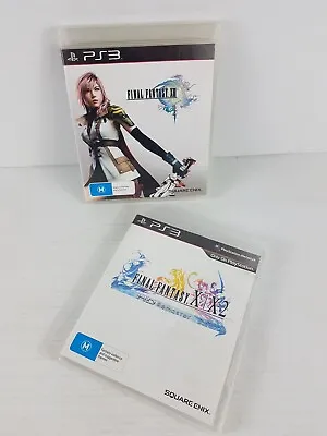Ps3 Final Fantasy XIII & X/x-2 HD Remaster Games - Playstation 3 • $22.45
