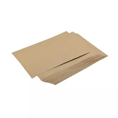 Brown Craft Paper Sticker Shipping Labels A4 Size (1 Label/Sheet) 50 Sheets • $28.16