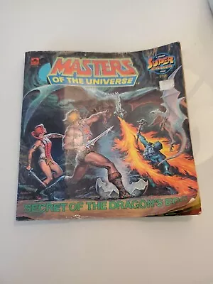 Masters Of The Universe 1985 Golden Book # 11379 Secret Of The Dragon's Egg • $0.99