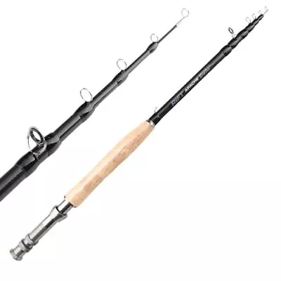 RIFT Apache Fly Fishing Rod – 5wt Carbon Fiber Telescopic Fishing Rod – One-P... • $54.71