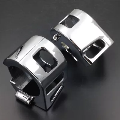 Chrome Switch Housing Cover Fit For All Yamaha Road Star V-Star XVS 650 Custom • $28.09