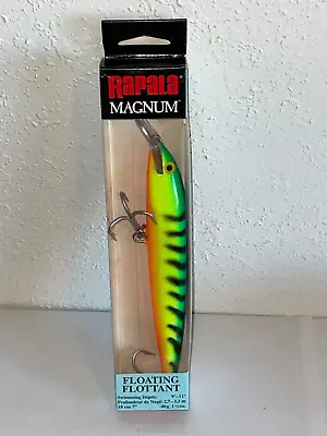 Rapala Floating Magnum F- MAG 18 Lure - NIP - Fire Tiger Color • $15