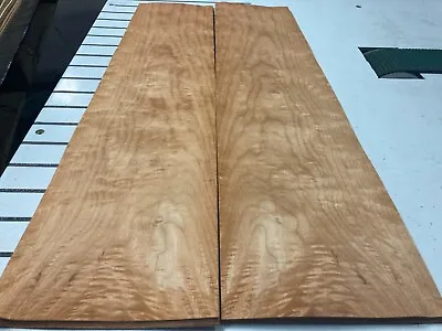 Quilted Maple Wood Veneer 2 Sheets 33'' X 8'' 519Q • $19.99
