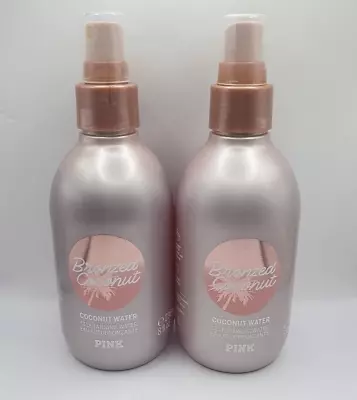 Victoria's Secret Pink Bronzed Coconut Self-tanning Water 8 Fl Oz (set Of 2) • $34.95