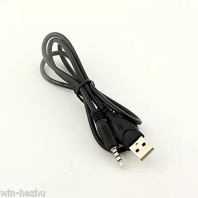 3.5mm Male Plug Jack To USB 2.0 A Male Car AUX Audio Adapter Converter Cable 3ft • $2.39