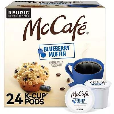 McCafe Blueberry Muffin Coffee Keurig Single Serve K-Cup Pods 24 Count • $13.99