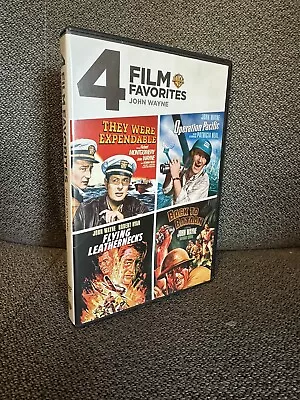 JOHN WAYNE War Collection  OPERATION PACIFIC + THEY WERE EXPENDABLE + 2-More DVD • $8.91